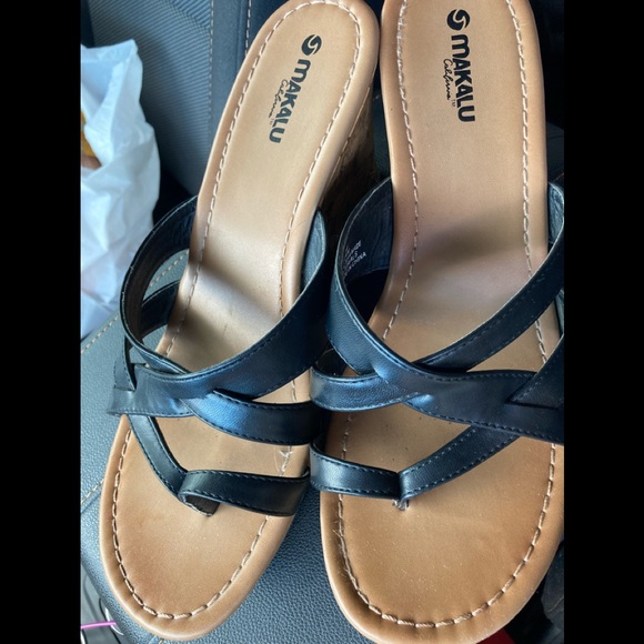 Makalu wedge sandals - Picture 1 of 5